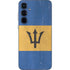 Barbados Flag Distressed Galaxy A55 5G Skin